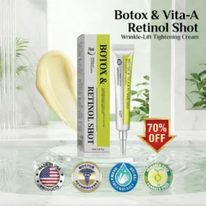 Botox & Retinol Shot - Eraser for deep wrinkles, sagging jawls & puffy eyes