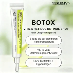 Now regain youthful skin. 💫👨‍⚕️ NESLEMY ™ Botox & Vita-A Retinol Shot Wrinkle Lift Firming Cream