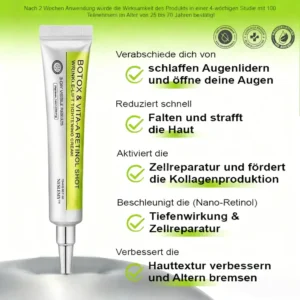 Now regain youthful skin. 💫👨‍⚕️ NESLEMY ™ Botox & Vita-A Retinol Shot Wrinkle Lift Firming Cream