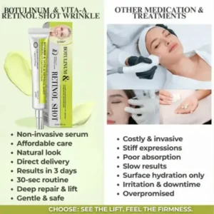 QIAWI® Advanced Peptide Botulinum-Style + Vita-A Retinol Lifting Renewal Cream