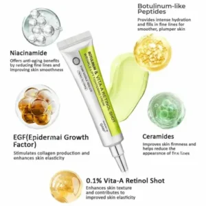 QIAWI® Advanced Peptide Botulinum-Style + Vita-A Retinol Lifting Renewal Cream