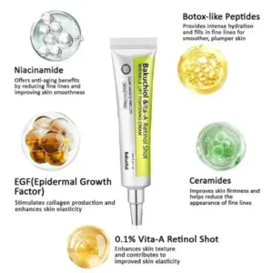 Yunpso® Bakuchiol Vita-A Retinol Shot Wrinkle-Lift Tightening cream – Last Day Promotion 70 OFF