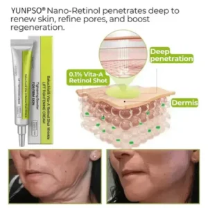 Yunpso® Bakuchiol Vita-A Retinol Shot Wrinkle-Lift Tightening cream – Last Day Promotion 70 OFF