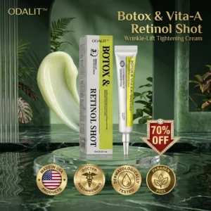 [🌸 Mother's Day Sale 70% OFF] ODALIT™ Botox & Retinol Shot - Eraser for Deep Wrinkles, Sagging Jowls & Puffy Eyes