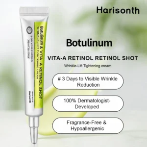 Final 3 Hours: 70%OFF🔥 Harisonth Botulinum & Vita-A Retinol Shot Wrinkle-Lift Tightening cream✨