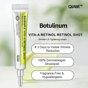 🔥Final 3 Hours: 70%OFF🔥 QIAWI™ Botulinum & Vita-A Retinol Shot Wrinkle-Lift Tightening cream✨