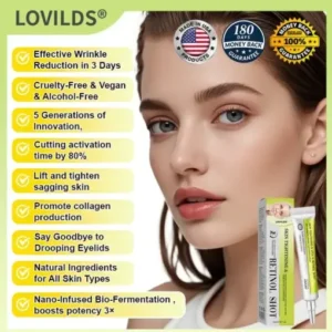 Lovilds® Botin Vita-A Retinol Shot Wrinkle-Lift Tightening cream – Last Day Promotion 70 OFF
