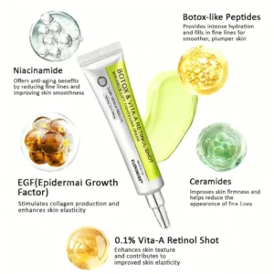 👏🌿Made and shipped from the USA 💫KLENIMORE™ Botox & Vita-A Retinol Shot Wrinkle-Lift Tightening cream - Last Day Promotion 70% OFF