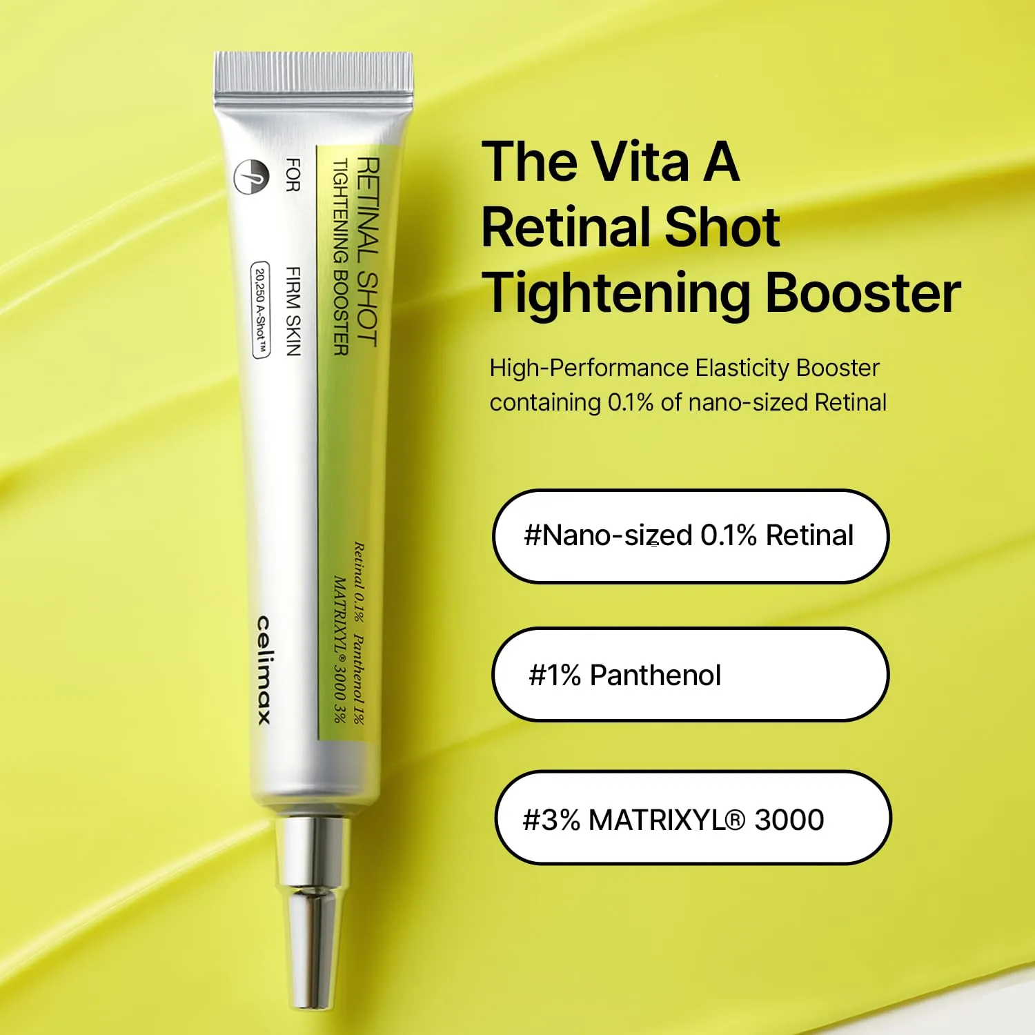 Celimax The Vita-A Retinol Shot Tightening Serum 15ml, Korean Skin Care