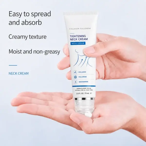 Instant Neck Firming Cream with 5-Ball Roller & Retinol