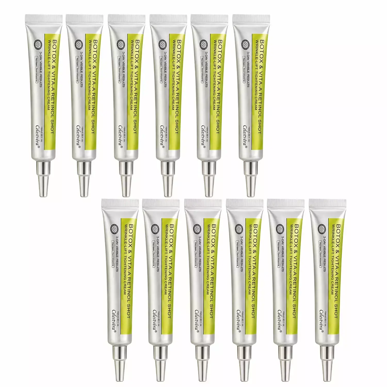 👩⚕️
🏆
Made and shipped from the Canada
Made & shipped from Canada
💫
Celestvéra®
Botox & Vita-A Retinol Shot Wrinkle-Lift Tightening Cream
🔥Last Day Promotion
70% OFF