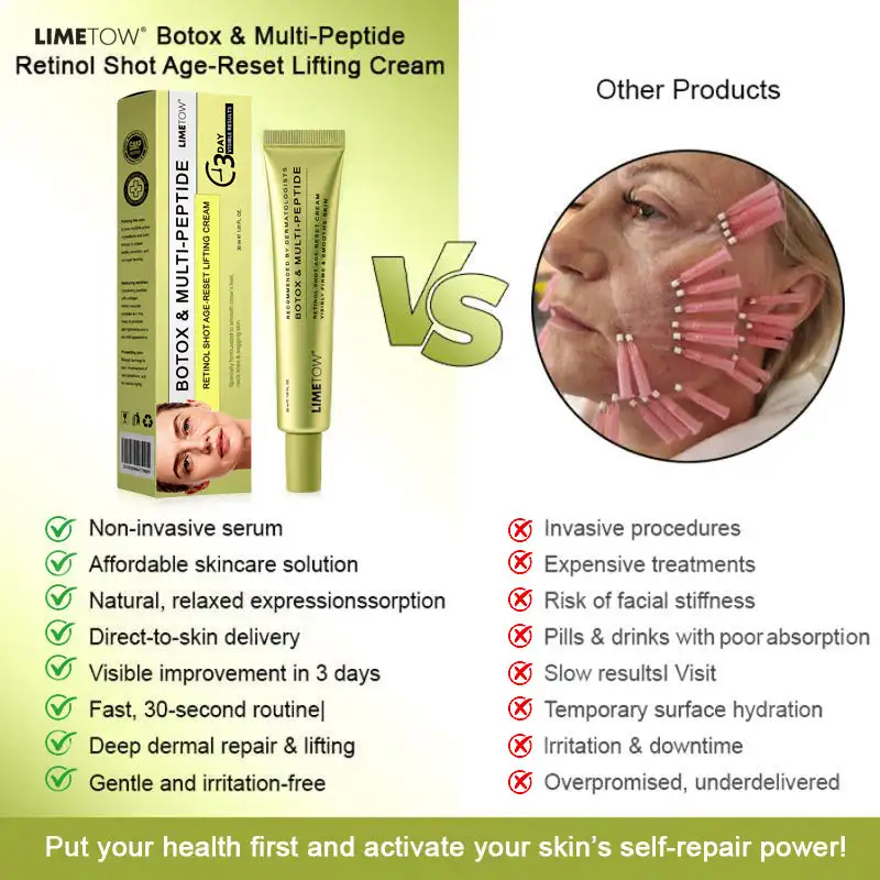 🏅💧💐LIMETOW® Multi-Peptide Retinol Shot Wrinkle-Lift Cream