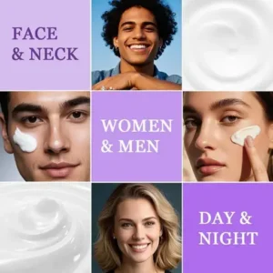 BQYOOM™ Premium Neck Firming Cream – Retinol & Collagen Treatment for Wrinkles, Sagging Skin & Double Chin Reduction
